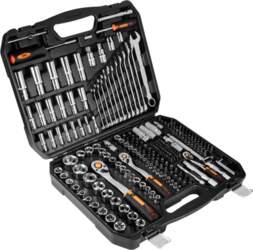 Socket wrench 1/2" 3/8" 1/4" set