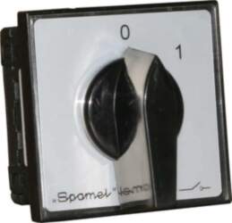 Spamel Cam switch mounted to the