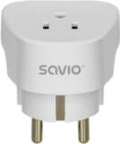 Strāvas adapteris SAVIO Travel adapter US