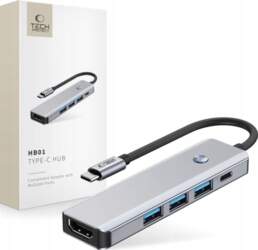 TECH-PROTECT HB01 HUB ADAPTER 5IN1 TYPE-C