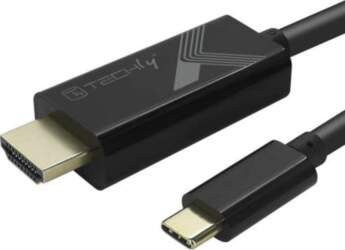 Techly Adapter Kabel USB-C M auf