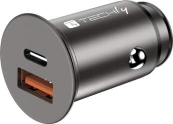 Techly Autoladegerät 5V 2p USB A