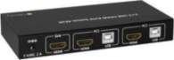Techly KVM Switch USB  HDMI  4K