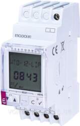 TIME SWITCH DIGITAL MOD CLOCK-R1 1P