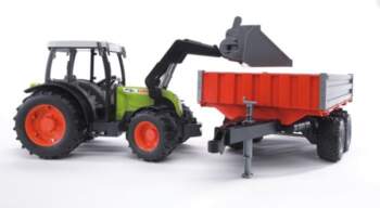 Tractor Claas Nectis 267F with frontloader
