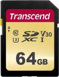 Transcend SDXC 500S 64GB Class 10