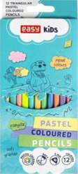 Triangular pastel crayons 12 colors EASY