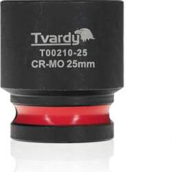 Tvardy Impact socket 1/2`` 6-point 25mm