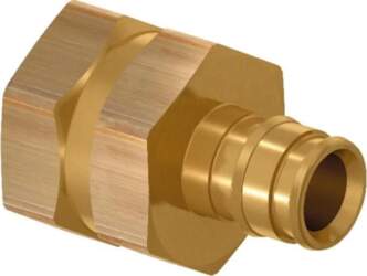 Uponor QE connector with internal thread