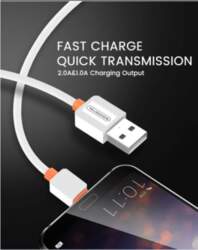 USB CABLE TYP-C 2A WHITE SOMOSTEL