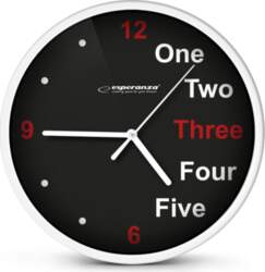 WALL CLOCK PRAGUE WHITE EHC014W