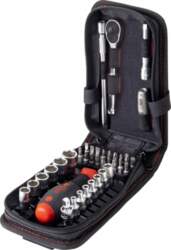Wiha socket and bit set 1/4