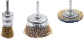YATO BRUSH SET 3 pcs. BRASS