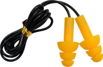 Yato Silicone earplugs 8-12mm with string