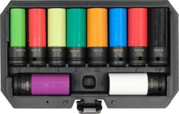 YATO WHEEL NUT SOCKET SET 1/2