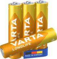 1x4 Varta Longlife Micro AAA LR