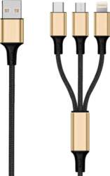 2GO 3in1 USB Ladekabel Micro-USB Apple