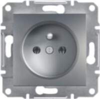 2P+PE socket without frame  steel EPH2800162