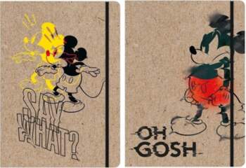 A4 Mickey Mouse Kraft folder with