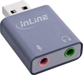 Adapter USB InLine USB-A - Jack