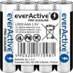 Alkaline batteries AAA / LR03 everActive