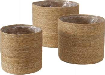 Boltze Set of three flowerpot covers