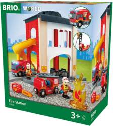 BRIO Large fire station with insert