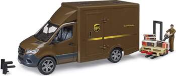 Bruder MB Sprinter UPS with driver