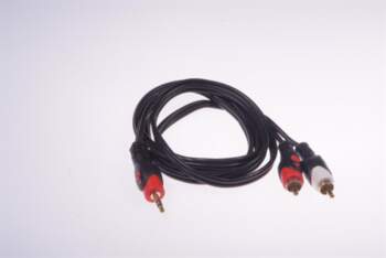 Cable Jack 3 5-2RCA 1 5m