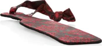 CalExotics Scandal Paddle Red Black Jacquard