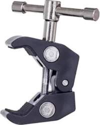 Clamping bracket for mounting accessories with