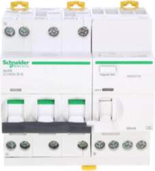 Combination switch 4P 16A 0.03A