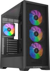 Core 100 ARGB  (schwarz  Tempered Glass)