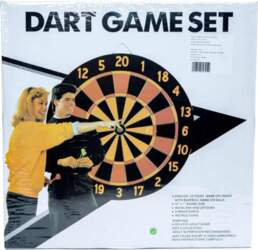 DARTS TARGET MADE FROM FIBER CONTENT