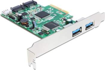 DeLOCK PCIe controller - 2x USB