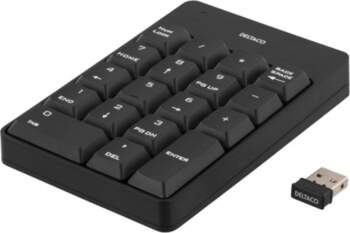 Deltaco TB-144 numeric keypad Universal RF