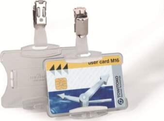 Durable HOLDER DO KARTY DURABLE CZERWONY