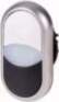 Eaton Double button drive white/black with