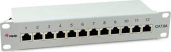 Equip Patchpanel 12x RJ45 Cat6A 10&quot
