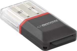 Esperanza MicroSD Card Reader EA134K  Black
