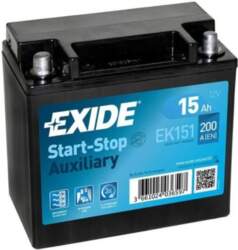 Exide Akumuliatorius 15 Ah 200 A