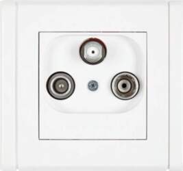 FLEXI Karlik RTV-SAT final antenna socket