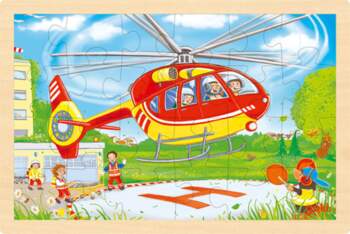 Goki - Puzzle Helicopter / Fire