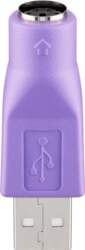 Goobay USB Type-A  PS/2  Violet 68918