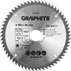 Graphite Wood cutting disc GRAPHITE 185