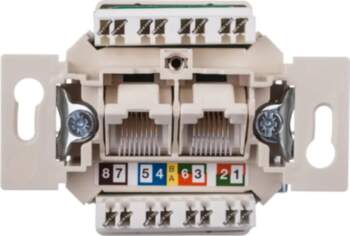 Hager Computer socket UAE 8/8 pin
