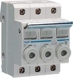 Hager Modular fuse switch 3P+N L38