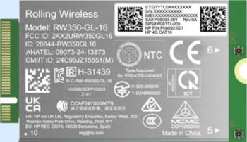 HP 4G LTE-Advanced Pro Cat16 WWAN