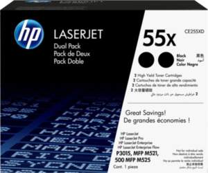 HP 55X 2-pack High Yield Black