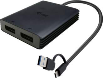 I-TEC USB-A/C 2X DP ADAPTER CADUAL4KDP